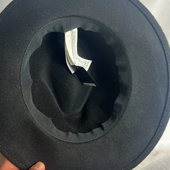NWT Forever 21 Hat Fedora Felt Size M/L Black - Picture 5 of 8
